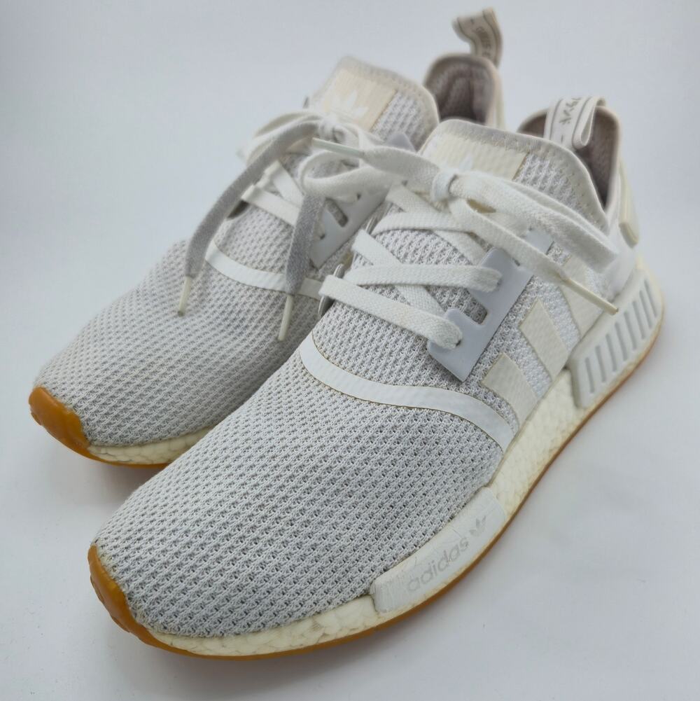 Adidas NMD_R1 Cloud White Men's Size 10 096635 Sneakers